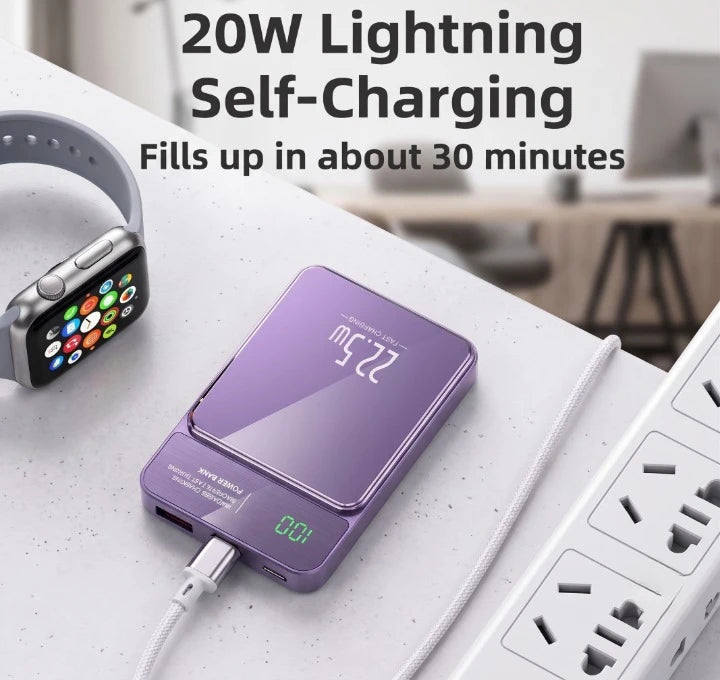 Magnetic Portable Power Bank