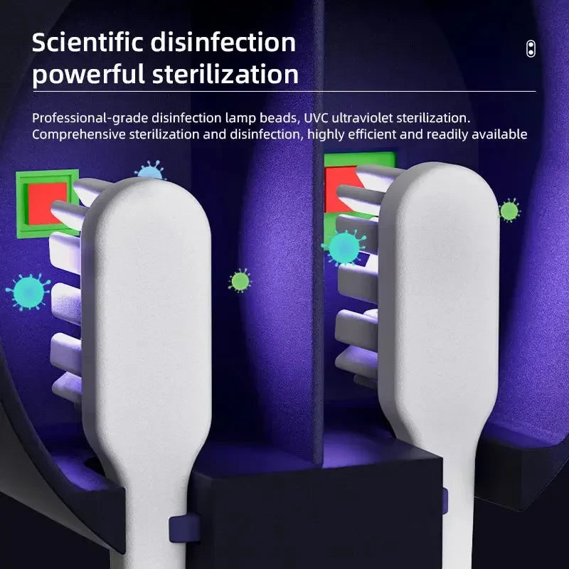 Portable Couple Toothbrush Sterilizer