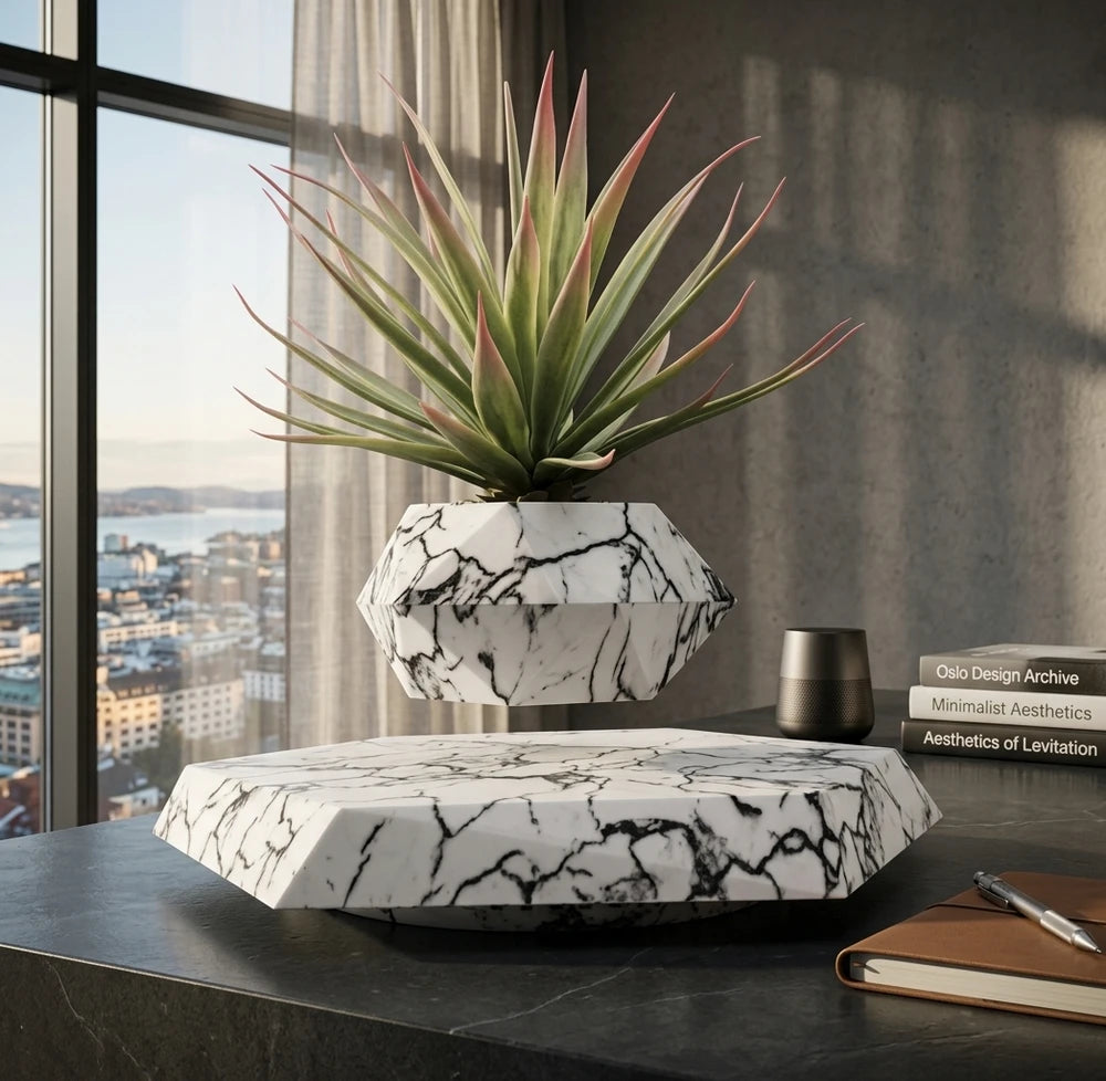 Magnetic Levitating Bonsai Pot