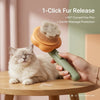 Curved Fine Pin Pet Slicker Brush