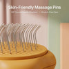 Curved Fine Pin Pet Slicker Brush