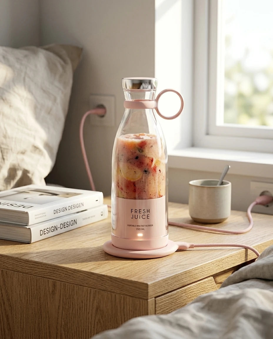 Portable Mini Electric Fruit Blender
