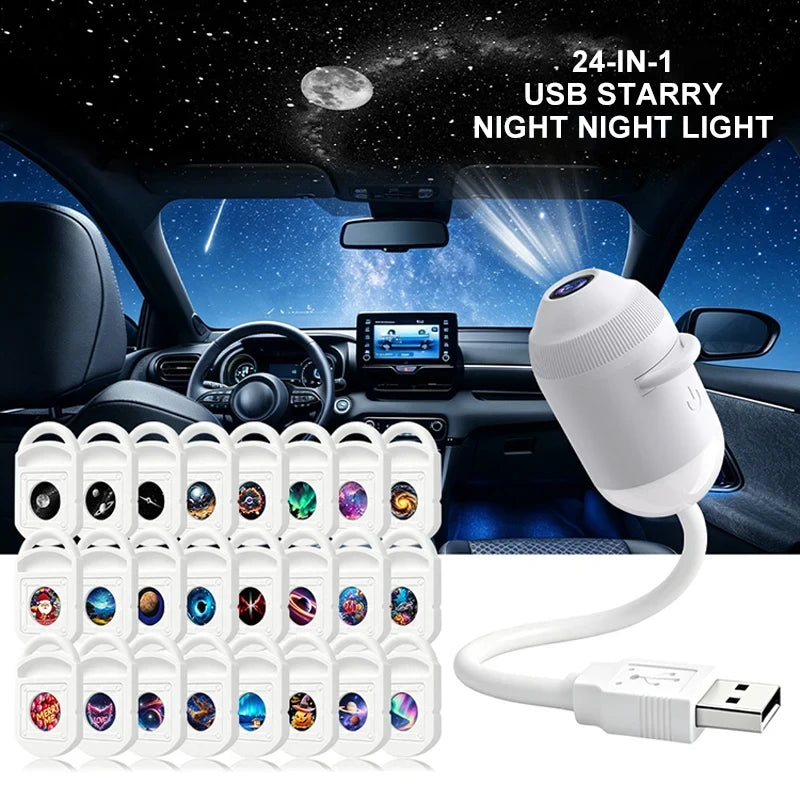 HD Smart Starry Sky Projector Night Light