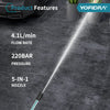 YOFIDRA Cordless High Pressure Car Washer