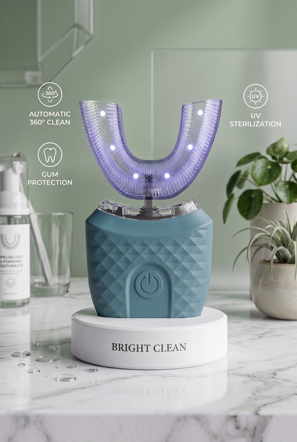 Automatic U Shaped Electric Toothbrush