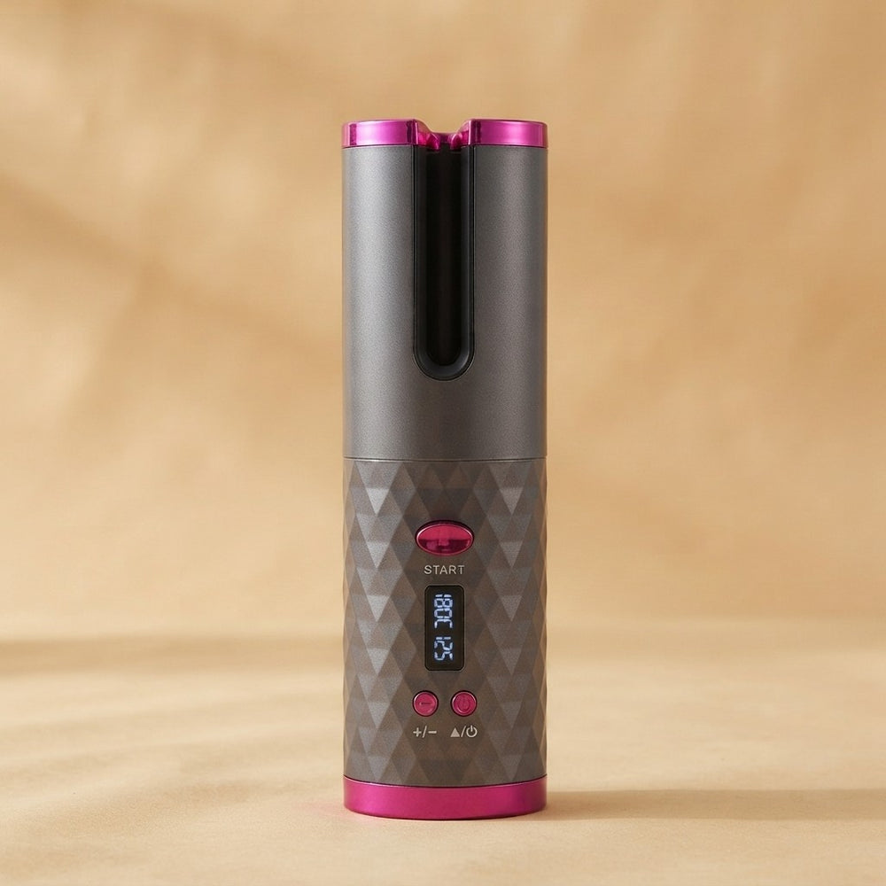 Portable Wireless Automatic Hair Curler