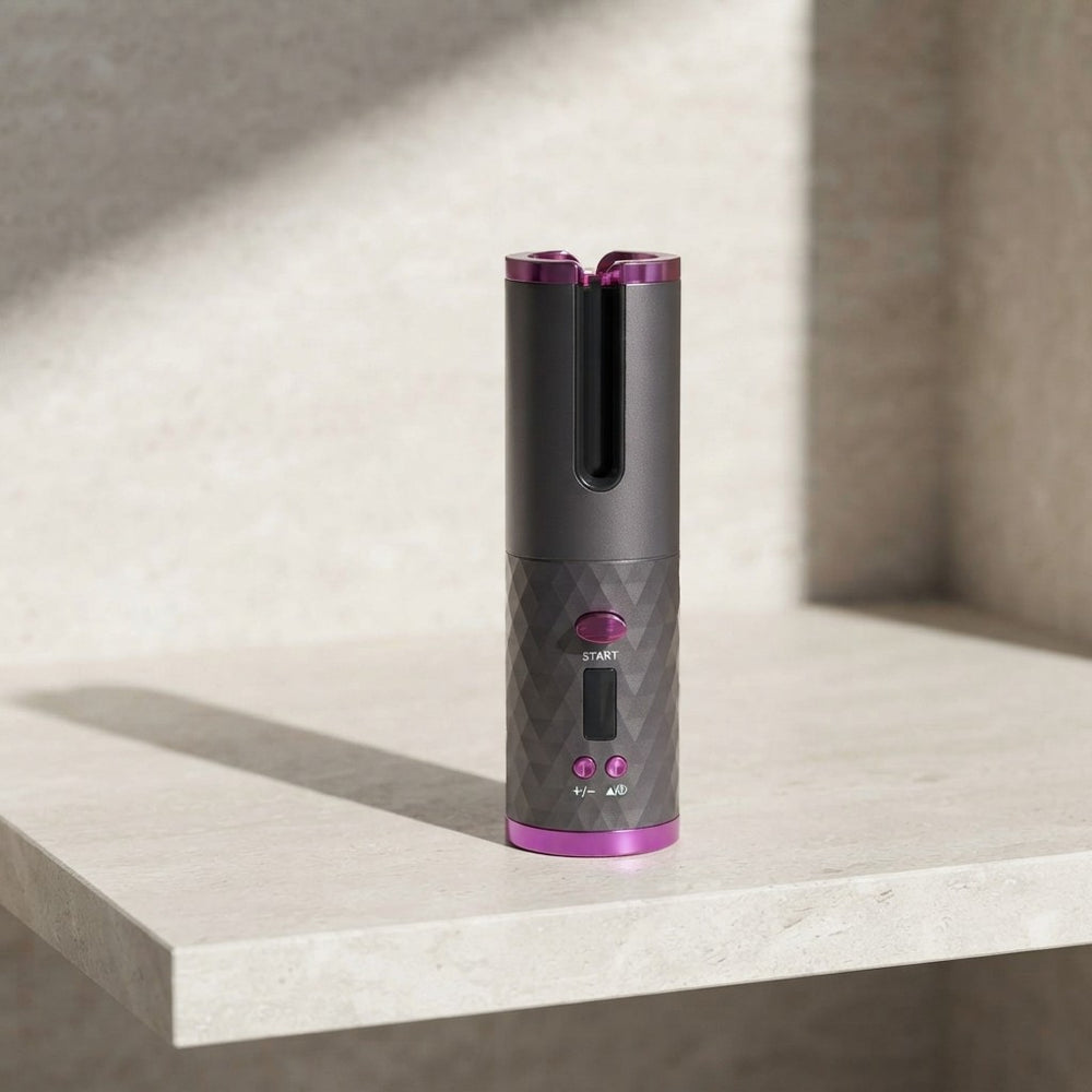 Portable Wireless Automatic Hair Curler