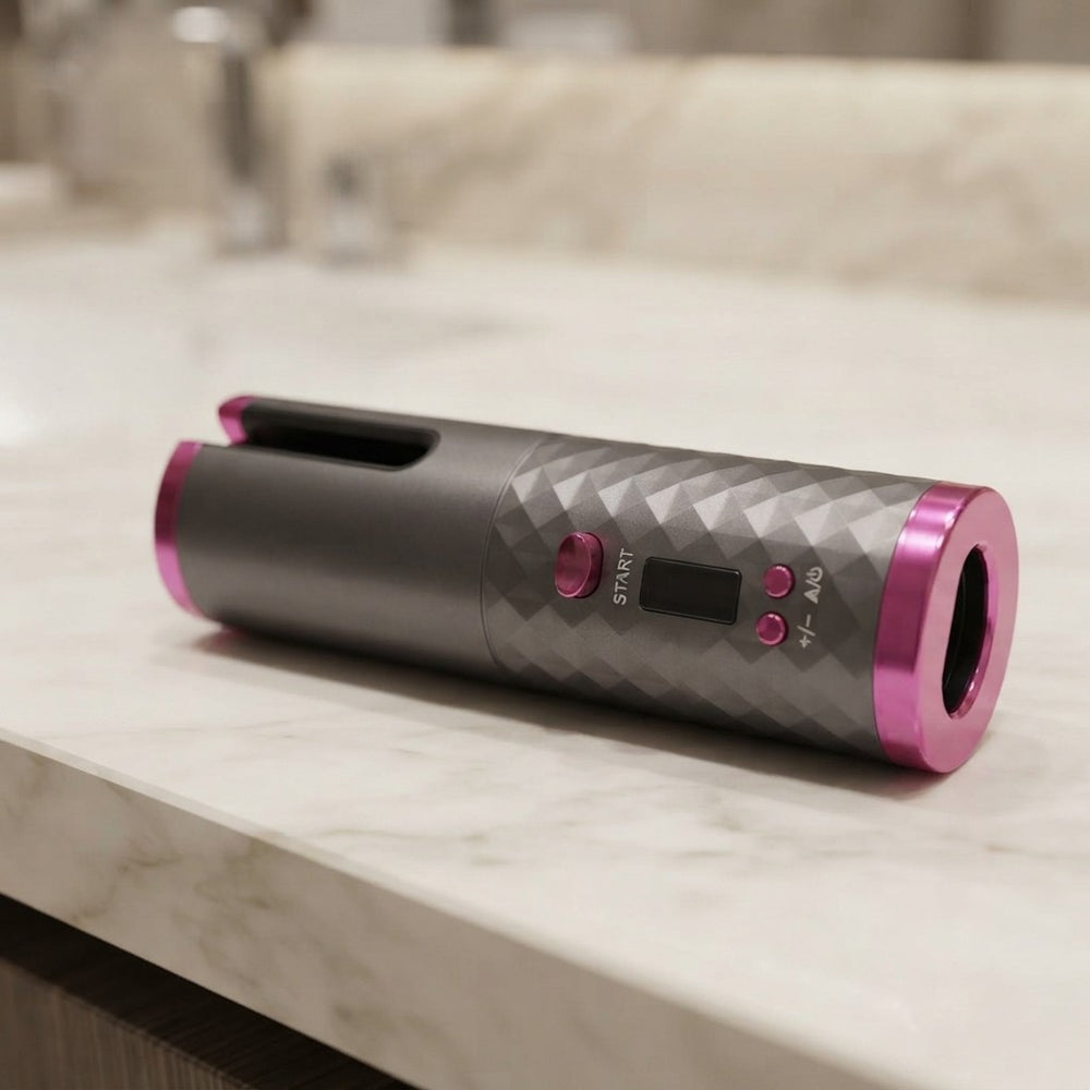 Portable Wireless Automatic Hair Curler